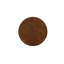 Table d'appoint au fini noyer, piédestal rond, base en bois composite, sans tablier, transitionnel