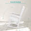 Chaise Adirondack à bascule en plastique Julieanne-1484971744