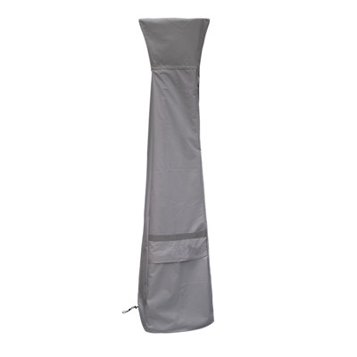Housse chauffante pour patio gris