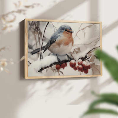 Chirstmas Art-MII - Reproduction encadrée - Restickable