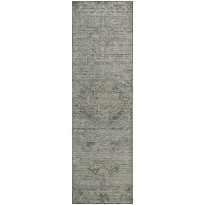Premium Machine Washable Bovell AMF1111 Global Rug