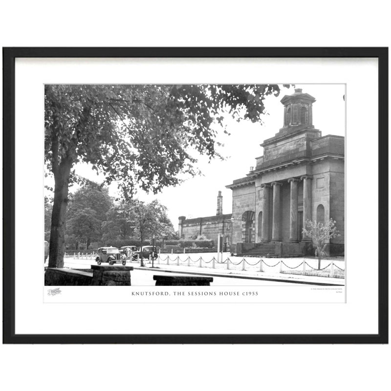Knutsford, The Sessions House C1955 - Single Picture Frame Print, 60cm H x 80cm W x 2.3cm D