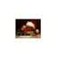 Vintage Santa Hat Unframed Canvas Wall Art 12" X 16"