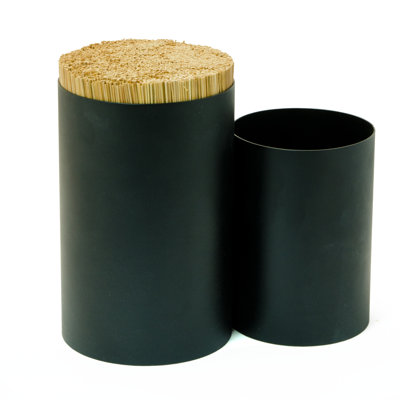 Menahan Metal Cylinder Utensil Crock