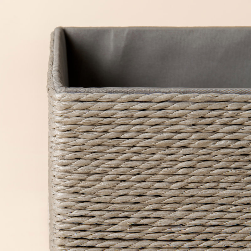 Ensemble de paniers Kulu, Gris