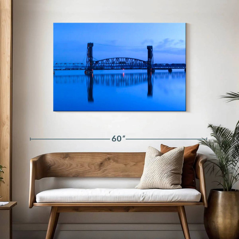 Lilie Decatur Railway Bridge, 30" H x 45" W