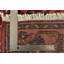 Tapis rouge unique 4 pi 3 po x 6 pi 5 po One-of-a-Kind
