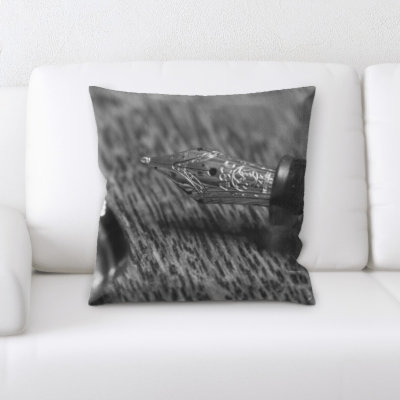 Microsuede Reversible Throw Pillow