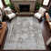 Premium Machine Washable Larock AMF1229 Global Rug