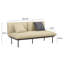 Causeuse d'extérieur avec coussins de 65,5 po de largeur Zimmermann-84104871-84104864