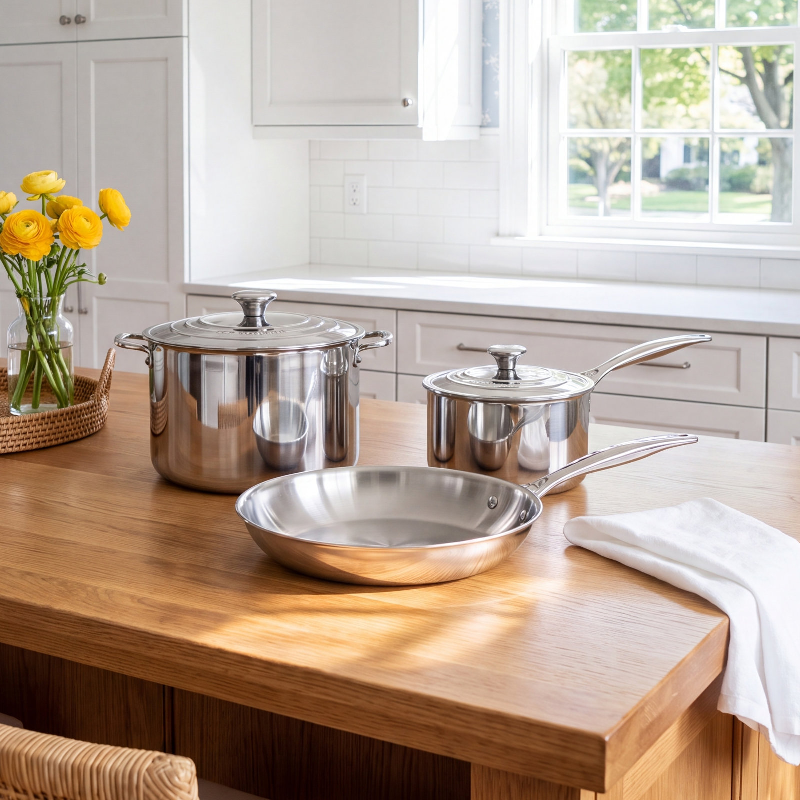 Le Creuset Stainless Steel 5-Piece Set