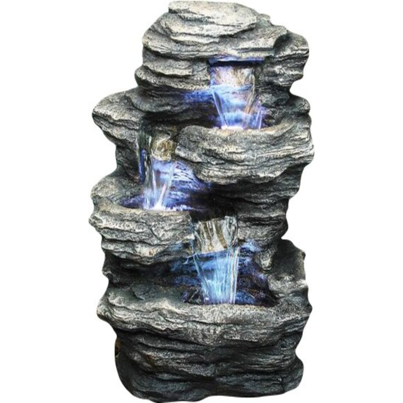 Weather Resistant Fountain with Light