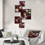 Laine - ensemble d'art mural floral de 5