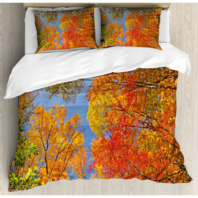 Rustic Floral Duvet Cover