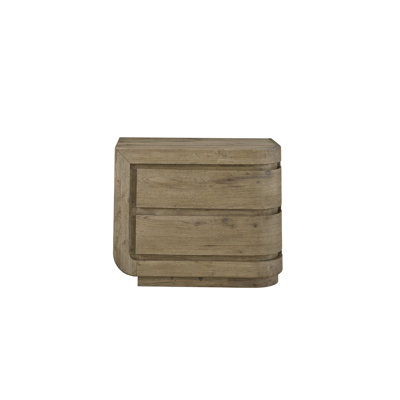 Left Nightstand In English Knotty Oak