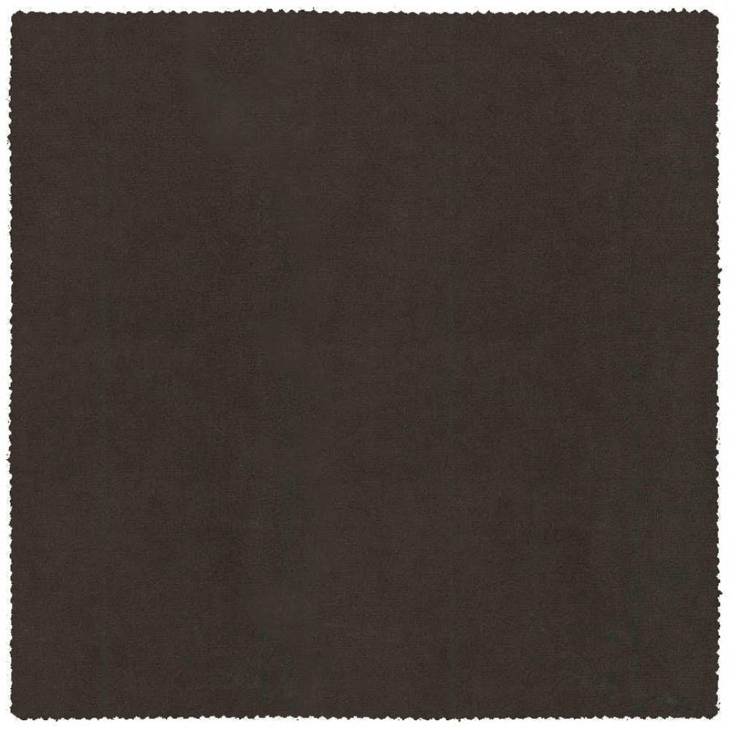 Housse de futon Abby Velvet Texture, Velours chocolat, Grand