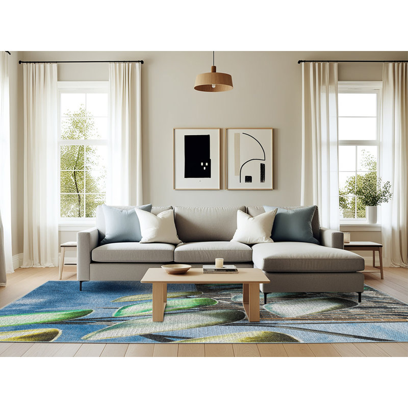 Tapis bleu, Rectangle 6 pi x 9 pi