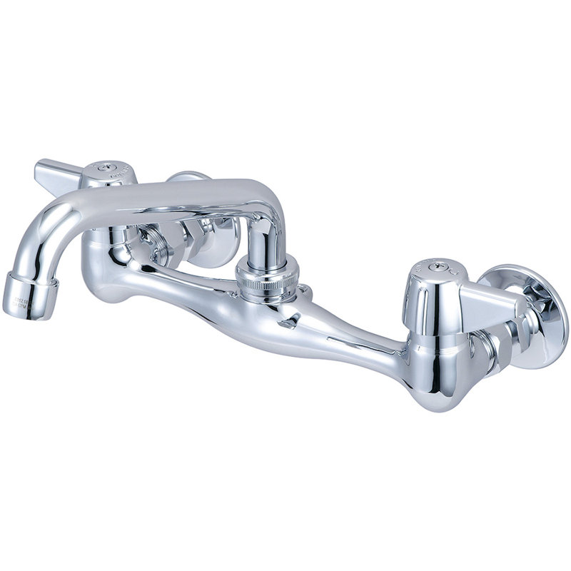 Wall Mounted Optional 2-handle Bathroom Faucet