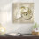 « golden sea life iv », impression sur toile