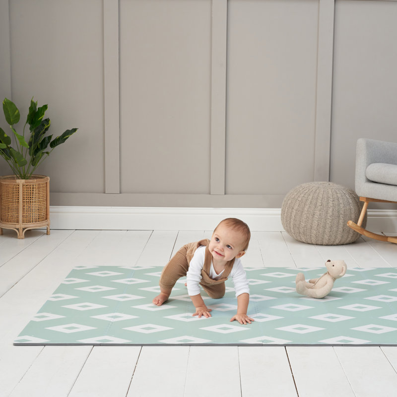 Tutti Bambini 24 Piece Puzzle Playmat, Mint