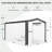 8 x 12 FT Outdoor Portable Walk-In Hobby Greenhouse, Flower House-116302481