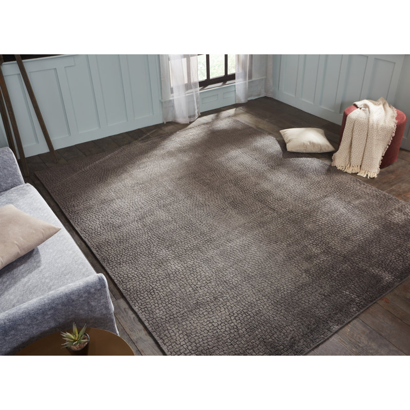 Noelle Area Rug in Gray, Rectangle 3'6" x 5'6"