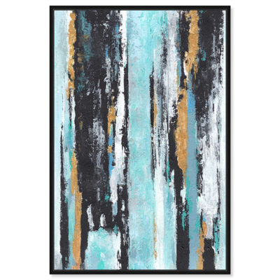 Mint Space Canvas Elegant Abstracts par Art Remedy