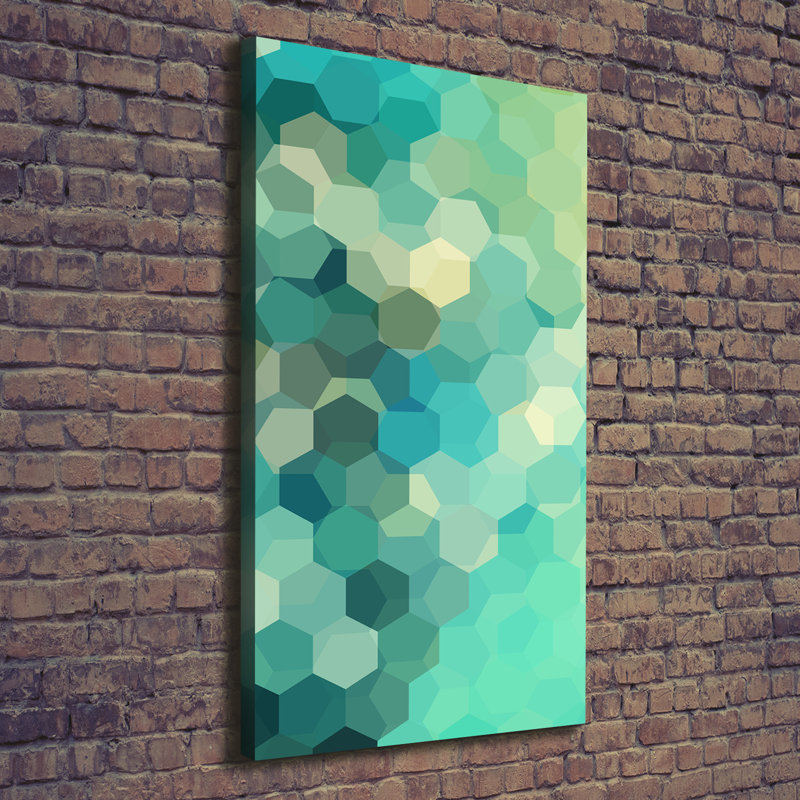 Abstraction Background - Wrapped Canvas Print