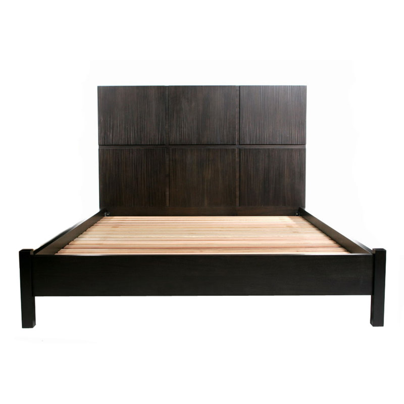 Lit plateforme Jamauri, Espresso, Double