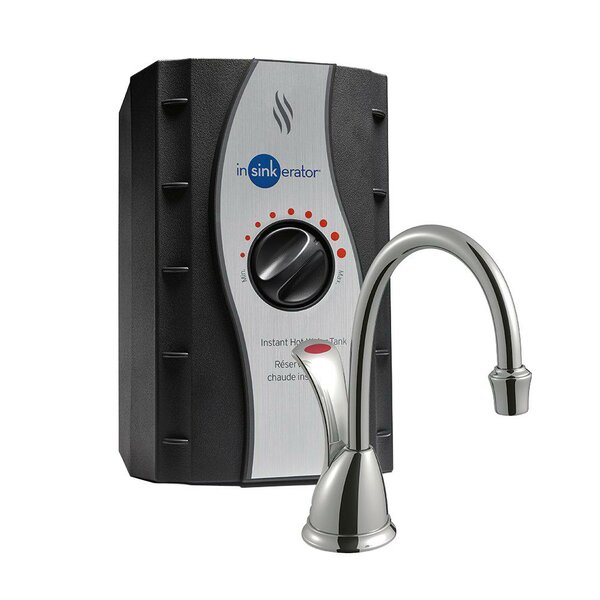 Universal Traditional One Hole Instant Hot and Filtered Cold Water  Dispenser with Lever Handle