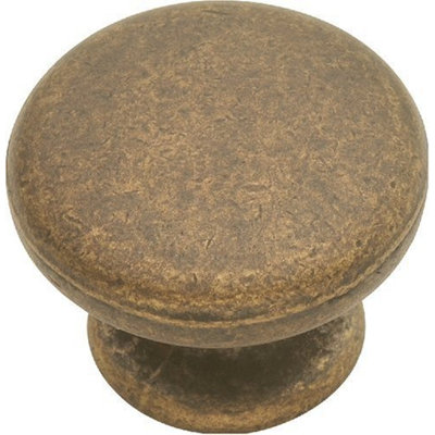 (5 Pack) 1-1/4 inch Oxford Knob - Windover Antique