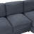 Sylvan L-Shaped Sectional Sofa with Curved Chaise and USB Ports-118692019