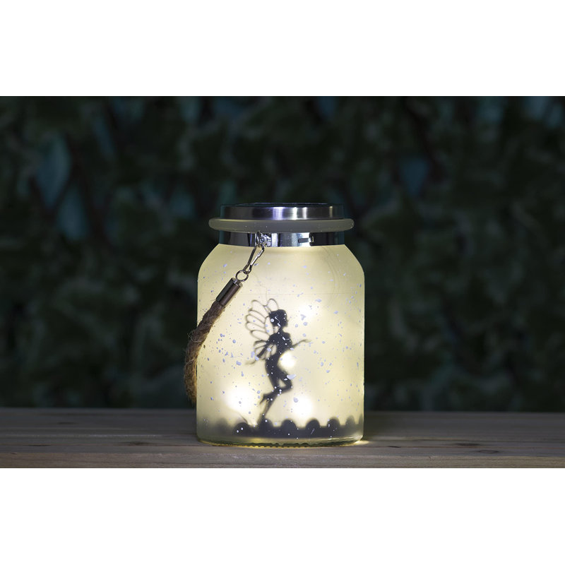 Eula 16.5cm Integrated LED Jar Lantern