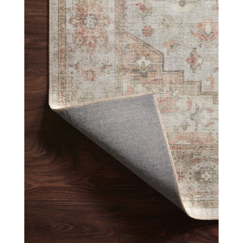 Tapis sauge Jujhar, Rectangle de 7 pi 6 po x 9 pi 6 po