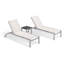 Argento And Travira Outdoor Chaise Lounge-796745058