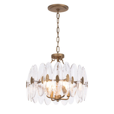 Aurora 4-Light Convertible Semi-Flush Mount Light