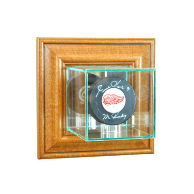 Perfect Cases And Frames 8'' W 5'' D Hockey Glass Ball / Puck Case