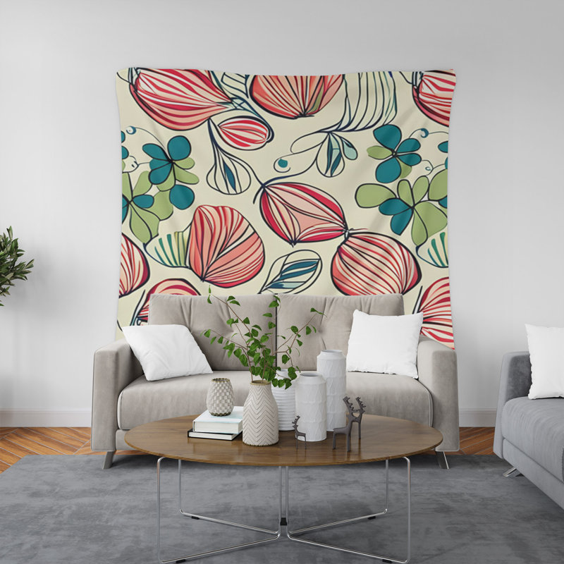 Tapisserie murale, H 60 po x l 51 po