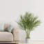 Faux palmier en pot blanc-92330802
