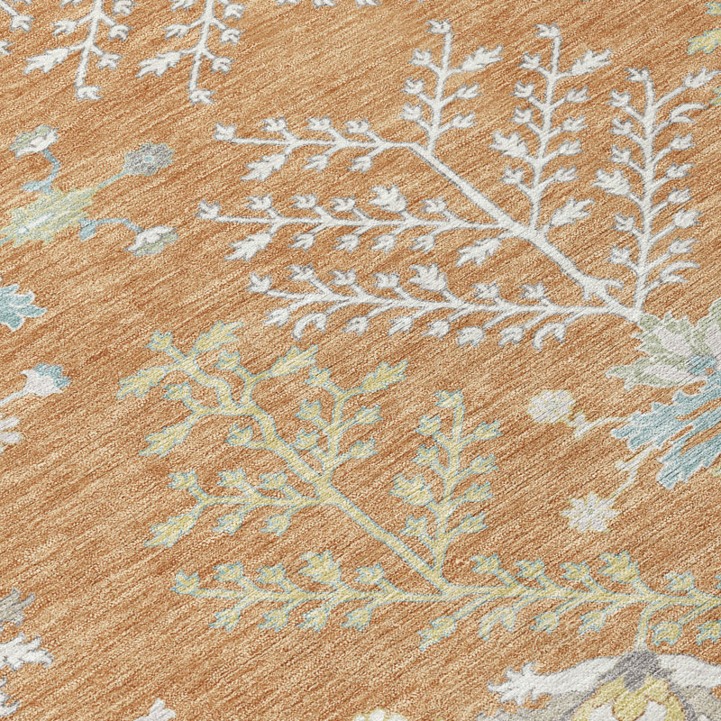 Tapis intérieur / extérieur lavable à la machine Chantille ACN2676 Global, Cuivre, 1 pi 8 po x 2 pi 6 po