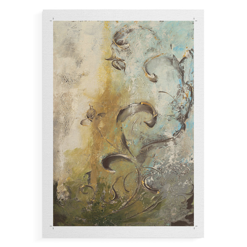 Enchanted Garden I - Impression sur toile seulement - NON-CADRE, H 27 po x l 18 po