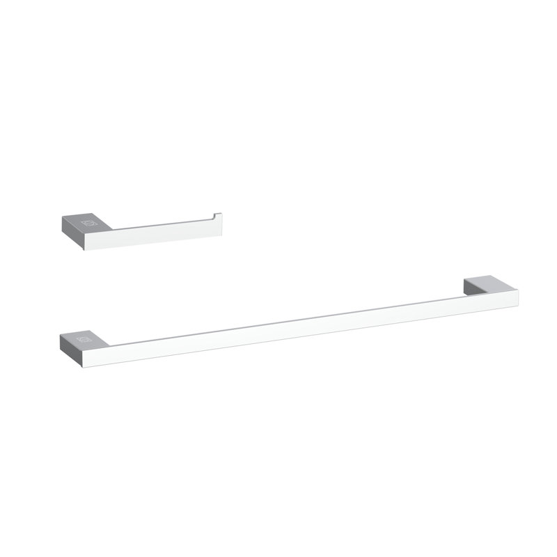 Sofia 2 - Piece Bathroom Hardware Set, Chrome