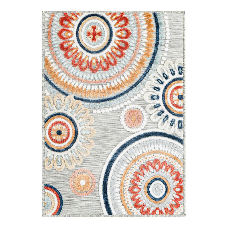 Bay Isle Home™ Spiral Wygant Rug, Rectangle 2'2" x 3'1"
