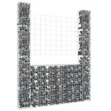 Alicia-Marie Silver Mesh Fence Panels