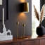 Porte-bougie décoratif avec base sculpturale tourbillon-89117371