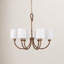 Coastal Luxe 6-Light Chandelier
