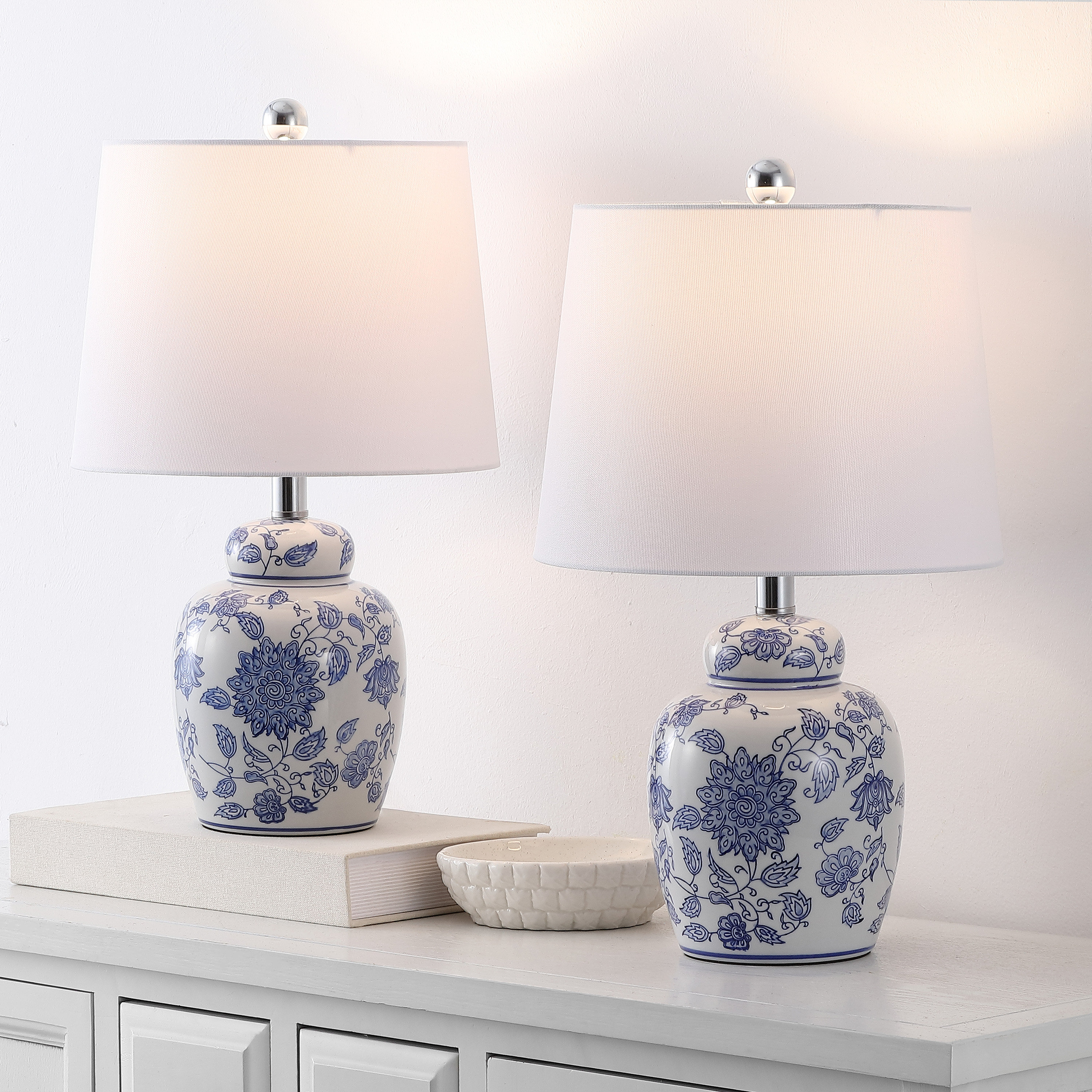 Latitude Run® Madsen 20 Inch Table Lamp Set Of 2 | Wayfair