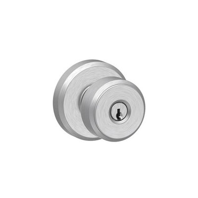 Bowery Keyed Entry Knob with Greyson Trim