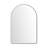 Rohe Stainless Steel Arch Mirror-111377062
