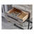 Celestial Contemporary Storage End Table, Gray